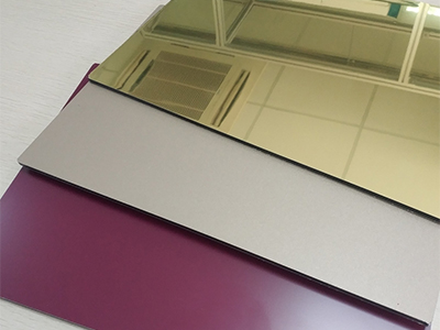Kleur-geanodiseerde spiegelaluminiumplaat