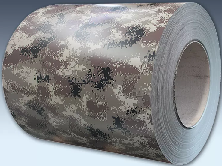 შენიღბვის ნიმუში მოხატული ალუმინის ფურცელი