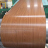 Alloy 3003 H24 Wood Designed Pattern Coating Aluminum Coil 24Ga X 48Inch Prepainted Aluminum Sheet Para sa Building Facades