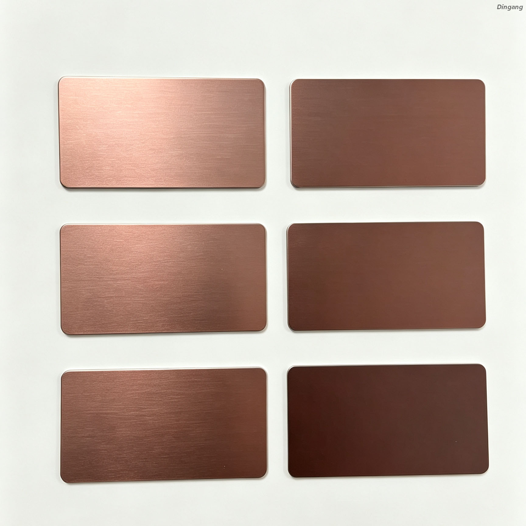 Architekturverkleidungsplatte aus eloxiertem bronzefarbenem Aluminiumblech 5052 H32