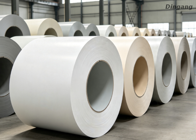 3003 H14 PVDF Color Coated Aluminum Coil (0.7–1.0mm) para sa Roofing