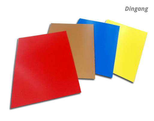 Lembaran Aluminium Warna PE PVDF Plat Aluminium Rata Pracat untuk Panel Dinding Bumbung Tanda Pengiklanan Siling