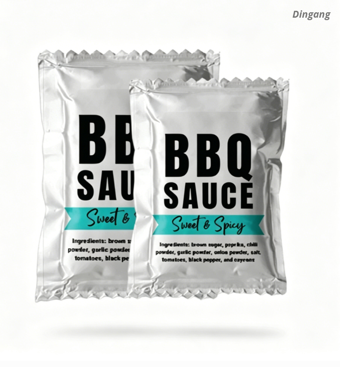 Trykt folie til kraftige sauceposer