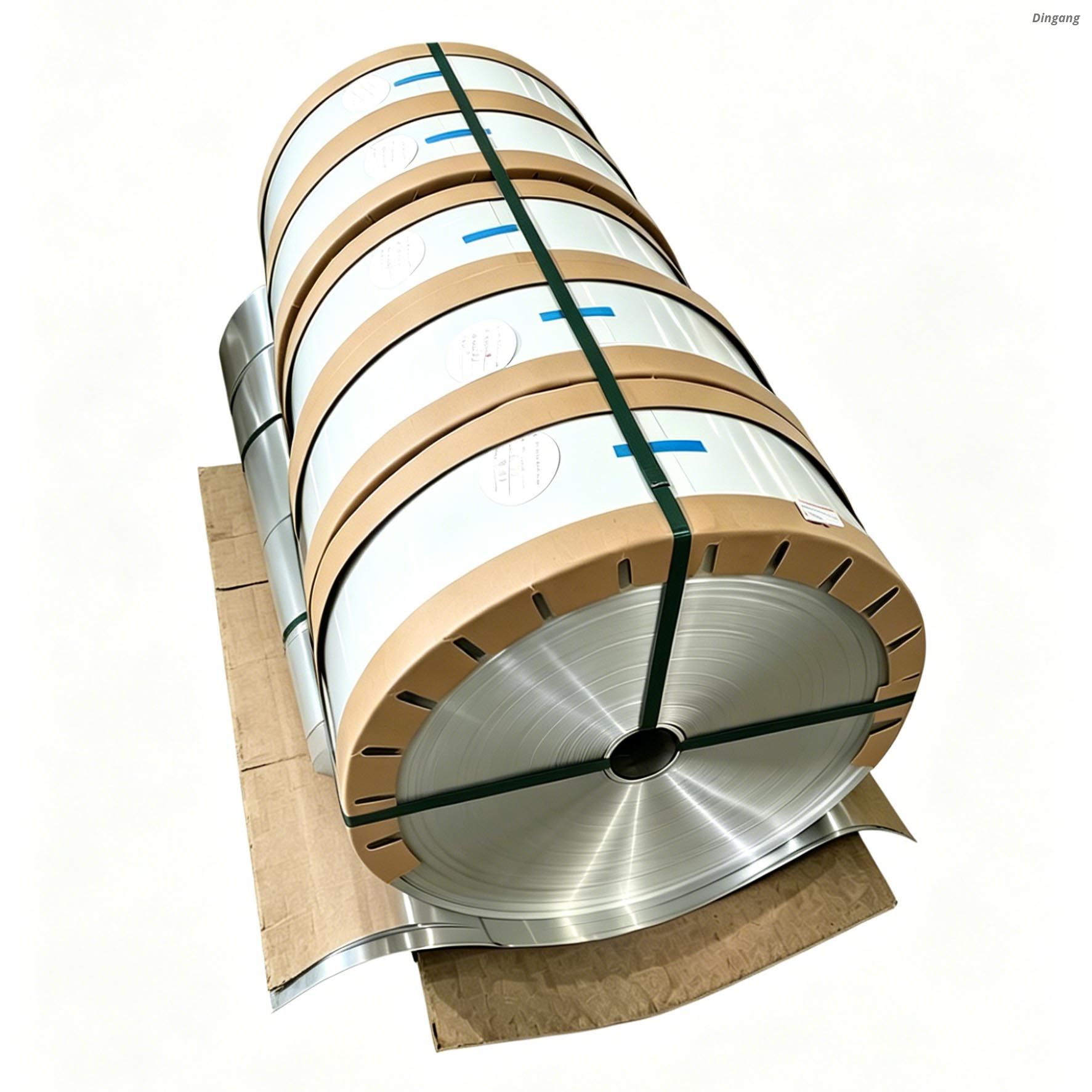 8011 O Soft Temper Faarf Beschichtete Aluminiumsfolie fir Airline Food Container