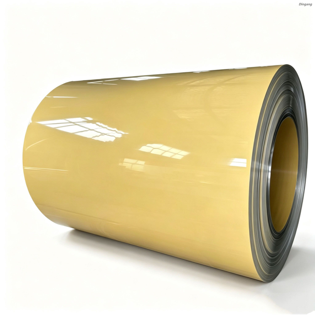 Lackierte Aluminiumspule 3105 H18, individuelle Breiten – Beige- und Terrakotta-T&ouml;ne f&uuml;r spanische Techo Corrugado-Dach- und Fachada-Au&szlig;enwandpaneele