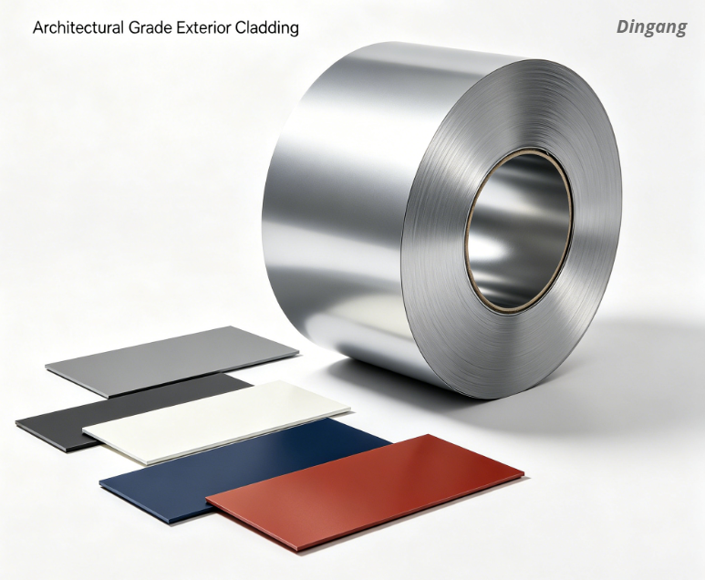 Qualicoat standaard PVDF gecoate aluminium spoel | Buitenbekleding van architecturale kwaliteit