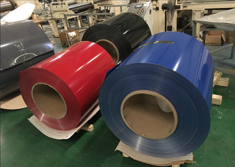 AA1100 H14 0.5MM Kulur Coil Aluminju Miksija għall-kċina 