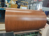 Holzfarben beschichtete Aluminiumspulen der Serie 3000 f&uuml;r Architektur mit gro&szlig;er Spannweite