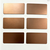 Architekturverkleidungsplatte aus eloxiertem bronzefarbenem Aluminiumblech 5052 H32