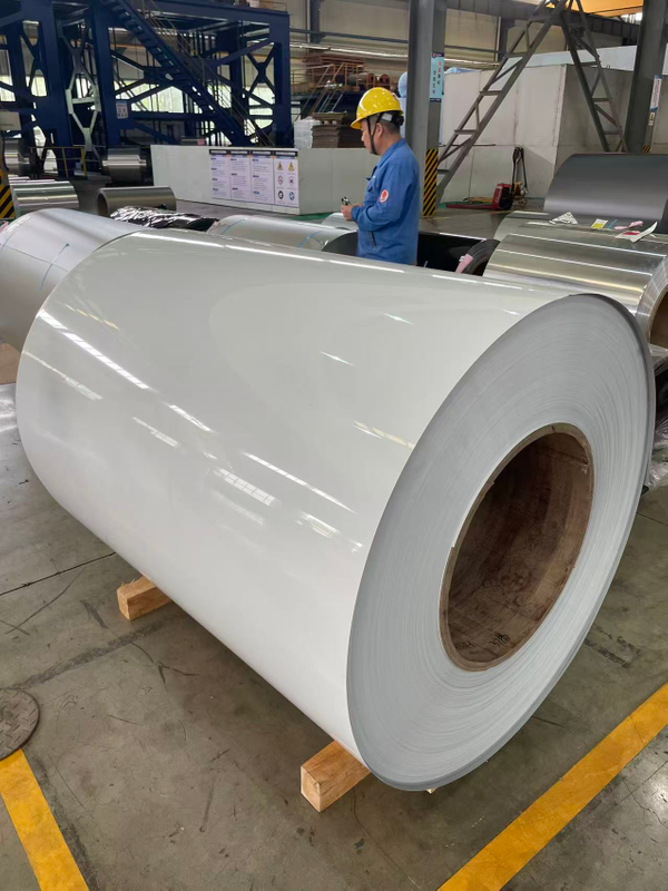 एयर कंडीशनर हाउसिंग के लिए AA3003 H22 0.5mm कलर कोटेड एल्युमीनियम कॉइल