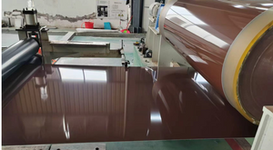 A5052 0,5 mm storio PVDF dengta aliuminio ritė stogo dangai