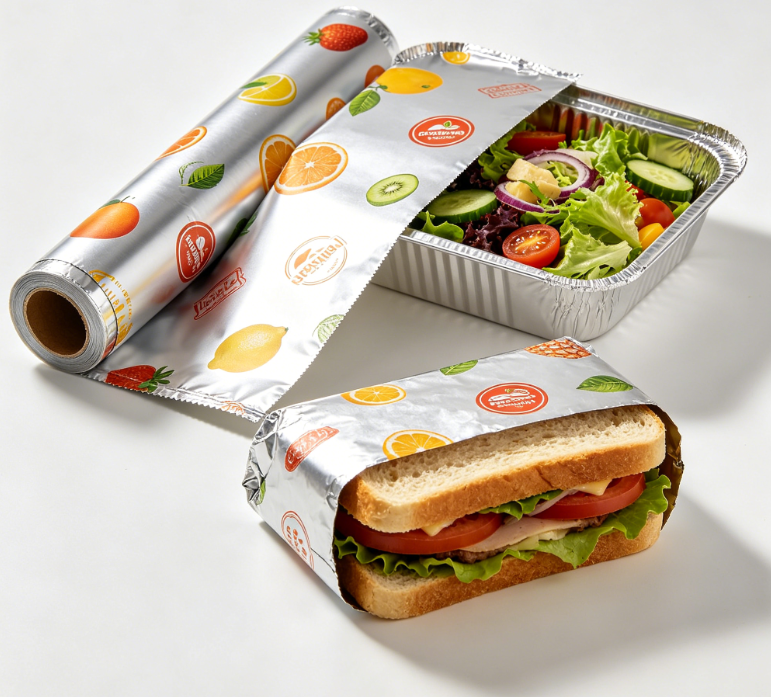 Nyomtatott Alum&iacute;niumf&oacute;lia az Emerging Food Markets sz&aacute;m&aacute;ra