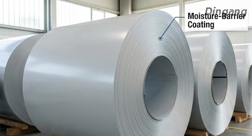 Kondenseringskontrol formalet aluminiumsspole | Fugt-barrierebel&aelig;gning til k&oslash;d- og mejerifaciliteter