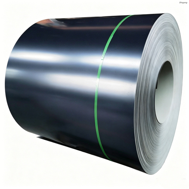 RAL 9005 Black Coated Aluminium Coil untuk Standing Seam Roofing Sheets Ketebalan 0,4mm - 1,0mm