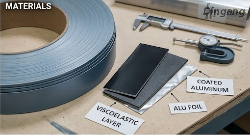  Wstępnie malowany tłumiący drgania Krąg aluminiowy | Odporna na zmęczenie powłoka do pionowych port&oacute;w ładujących drony 