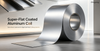 Super flaach Beschichtete Aluminiumspiral | Spezialis&eacute;iert Substrat fir High-End Metal Ceiling Systemer