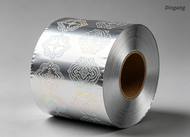Adaptiv bedruckte Aluminiumfolie f&uuml;r spezielle Verpackungsanwendungen