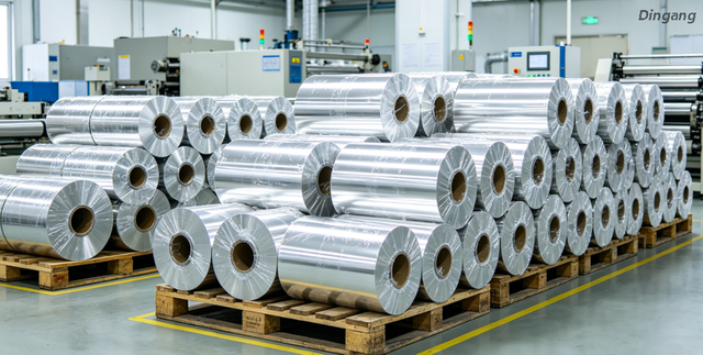 Food Grade Single Sided Coated Aluminium Foil