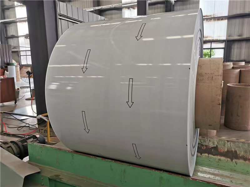 AA1100 H14 0.5MM Kulur Coil Aluminju Miksija għall-kċina 