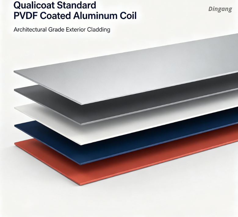 Qualicoat standaard PVDF gecoate aluminium spoel | Buitenbekleding van architecturale kwaliteit