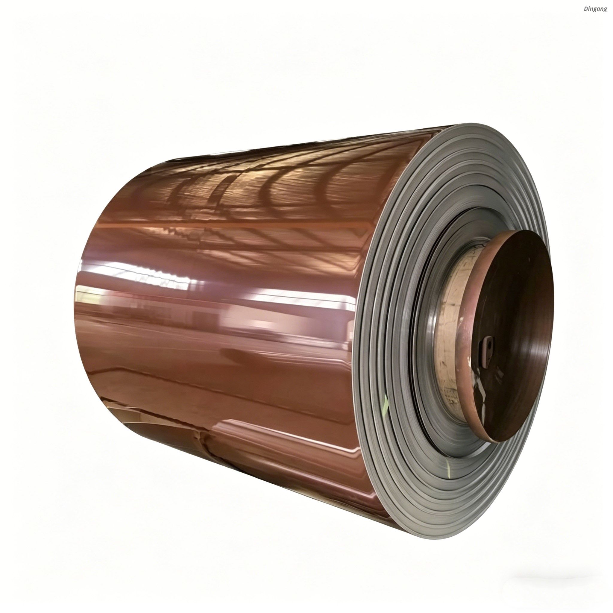 Tloušťka 0,7 mm, š&iacute;řka 350 mm, oboustrann&aacute; hlin&iacute;kov&aacute; spir&aacute;la s PVDF/PE povlakem
