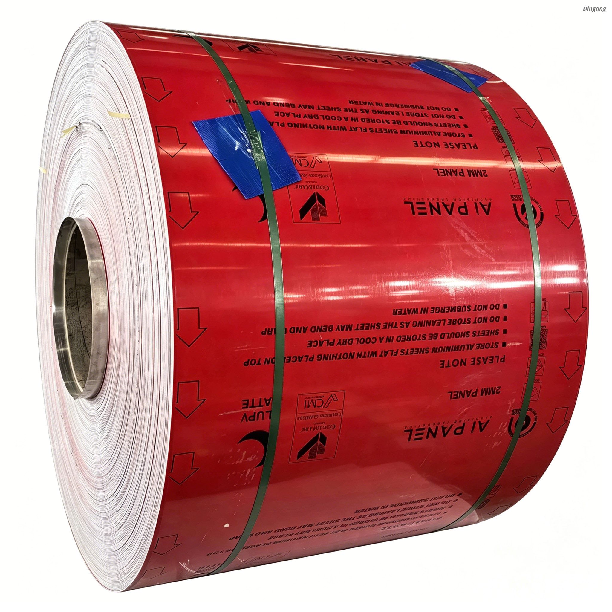 Folja tal-kisi tal-faċċata tal-aluminju miksija bil-kulur 0.8mm għall-Ekwador