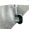 Mbossed Πηνίο αλουμινίου White & Black, 3003 H24 Alloy for Roofing 0,027''-0,040'' Πάχος 24in-60in Πλάτος